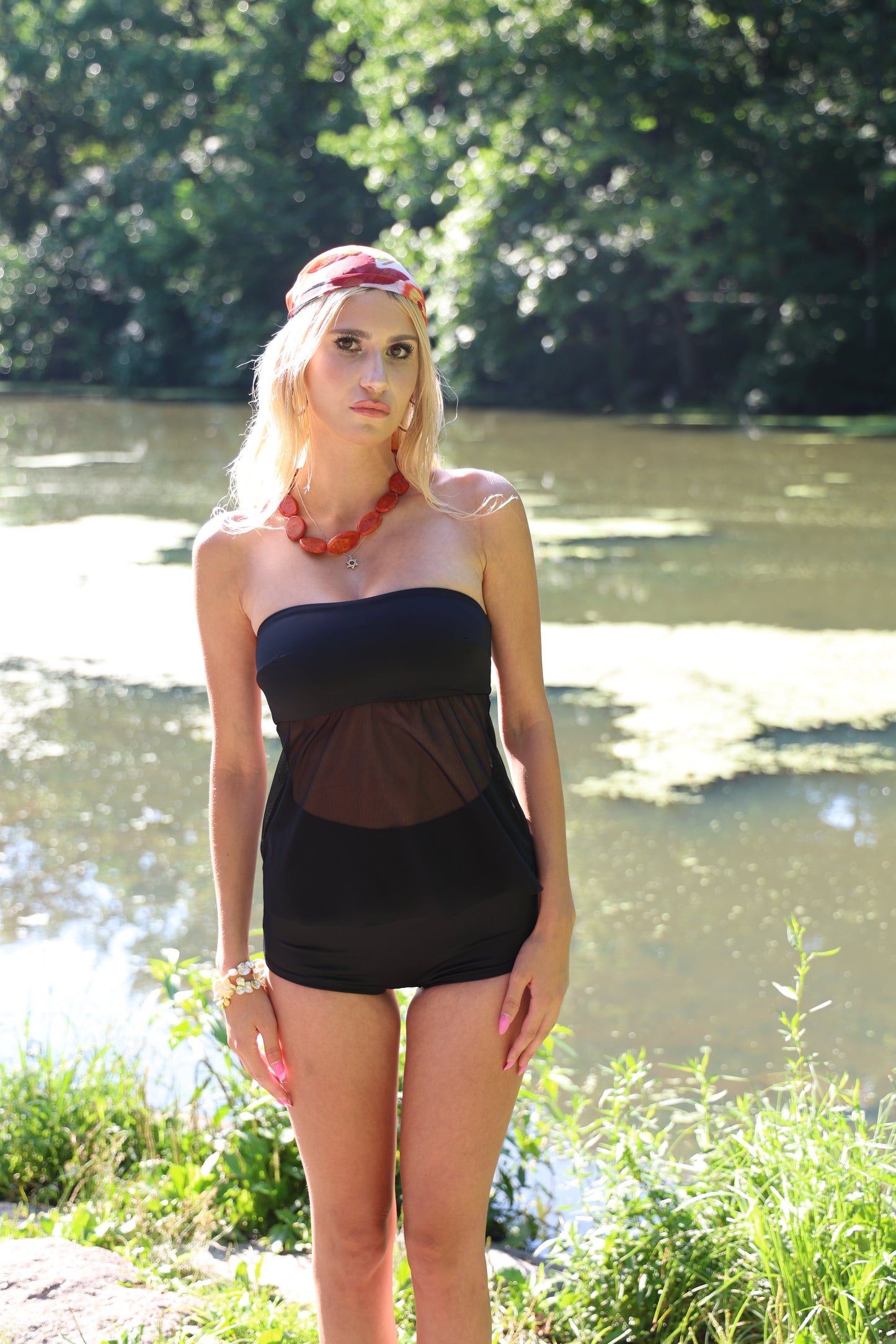 Jenny Bandeau Swim Top