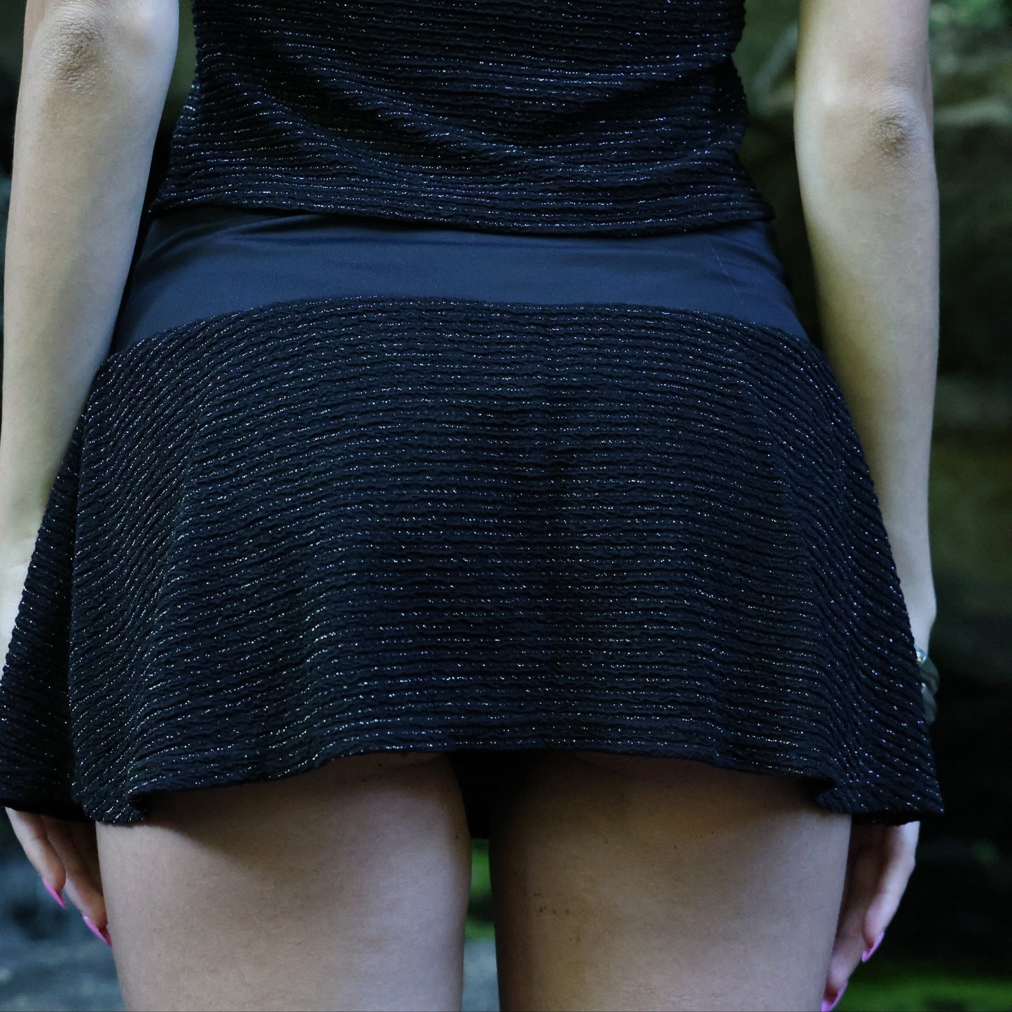 Ariella Drop Waist Swim Skirt
